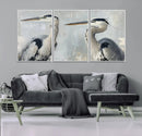 Bird Canvas Decor Wall Art Canvas Print – Framed Coastal