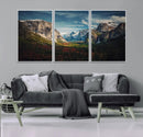 Yosemite National Park Wall Art Canvas Print – Framed