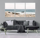 Coastal Ocean View Wall Art Canvas Print – Serene Rocky by MyGreatCanvas | Canvas Wall Art Prints | Photo Prints & Wall Decor