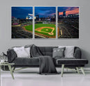 Target Field Wall Art Canvas Print – Baseball Stadium Scene, by MyGreatCanvas | Canvas Wall Art Prints | Photo Prints & Wall Decor