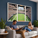 Chicago Bears Soldiers Field Wall Art Canvas Print – Framed