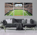 Chicago Bears Soldiers Field Wall Art Canvas Print – Framed