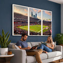 Chicago Bears Soldiers Field Wall Art Canvas Print – Framed