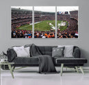 Chicago Bears Soldier Field Wall Art Canvas Print – Framed by MyGreatCanvas | Canvas Wall Art Prints | Photo Prints & Wall Decor