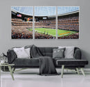 Chicago Bears Soldiers Field Wall Art Canvas Print – Framed