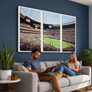 Chicago Bears Soldiers Field Wall Art Canvas Print – Framed