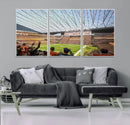 Cleveland Browns Stadium Wall Art Canvas Print – Framed NFL