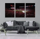 William Brice Stadium Wall Art Print – Baseball Game Room by MyGreatCanvas | Canvas Wall Art Prints | Photo Prints & Wall Decor