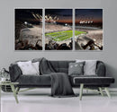 Penn State Stadium Wall Art Canvas Print – White Out by MyGreatCanvas | Canvas Wall Art Prints | Photo Prints & Wall Decor