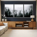 Foggy Forest Wall Art Canvas Print – Mountain Woodland by MyGreatCanvas | Canvas Wall Art Prints | Photo Prints & Wall Decor