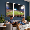 Dooley Stadium Wall Art, Sports Arena Panoramic Canvas