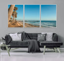Sunset Wall Art, Stunning Coastal Landscape with Rocky Shore by MyGreatCanvas | Canvas Wall Art Prints | Photo Prints & Wall Decor
