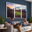 Jordan-Hare Stadium Wall Art Canvas Print, Football Stadium