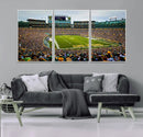 Green Bay Packers Lambeau Field Stadium Wall Art Canvas by MyGreatCanvas | Canvas Wall Art Prints | Photo Prints & Wall Decor