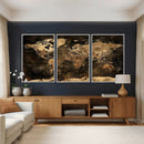 World Map Canvas Print, Modern Decorative Framed Map Artwork by MyGreatCanvas | Canvas Wall Art Prints | Photo Prints & Wall Decor