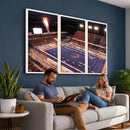 Boise State Stadium Large Wall Art Canvas Print for Living