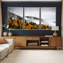Autumn Forest Wall Art Canvas Print, Foggy Mountain by MyGreatCanvas | Canvas Wall Art Prints | Photo Prints & Wall Decor