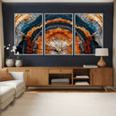 Abstract Wood Grain Canvas Print, Tree Ring Pattern Wall by MyGreatCanvas | Canvas Wall Art Prints | Photo Prints & Wall Decor
