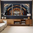 Abstract Wood Grain Canvas Print, Tree Ring Pattern Wall by MyGreatCanvas | Canvas Wall Art Prints | Photo Prints & Wall Decor