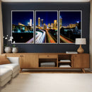 Atlanta Skyline Wall Art Canvas Print, Atlanta Downtown by MyGreatCanvas | Canvas Wall Art Prints | Photo Prints & Wall Decor