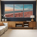 Pastel Beach Wall Art Canvas Print – Soft Coastal by MyGreatCanvas | Canvas Wall Art Prints | Photo Prints & Wall Decor