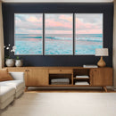 Ocean Wave Wall Art Canvas Print, Pastel Surf Seascape by MyGreatCanvas | Canvas Wall Art Prints | Photo Prints & Wall Decor
