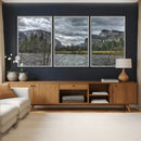 Yosemite Valley River Wall Art Canvas Print, Granite Cliffs by MyGreatCanvas | Canvas Wall Art Prints | Photo Prints & Wall Decor