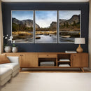Yosemite Valley Mountain Landscape Wall Art Canvas Print, by MyGreatCanvas | Canvas Wall Art Prints | Photo Prints & Wall Decor