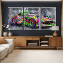 Graffiti Sports Car Street Art Wall Art Canvas Print, by MyGreatCanvas | Canvas Wall Art Prints | Photo Prints & Wall Decor