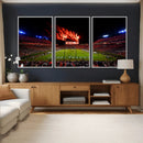 Auburn Stadium Wall Art Canvas Print, College Football Night by MyGreatCanvas | Canvas Wall Art Prints | Photo Prints & Wall Decor