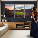 Auburn Stadium Sunset Wall Art Canvas Print, Jordan Hare by MyGreatCanvas | Canvas Wall Art Prints | Photo Prints & Wall Decor
