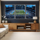 Detroit Lions Stadium Wall Art Canvas Print, Football Field by MyGreatCanvas | Canvas Wall Art Prints | Photo Prints & Wall Decor
