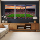 Oklahoma Sooners Stadium Wall Art Canvas Print, College by MyGreatCanvas | Canvas Wall Art Prints | Photo Prints & Wall Decor