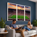 Oklahoma Sooners Stadium Wall Art Canvas Print, College