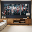 Winter Heather Wall Art Canvas Print, Frosted Floral Nature by MyGreatCanvas | Canvas Wall Art Prints | Photo Prints & Wall Decor