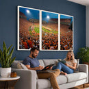 Clemson Tigers Memorial Stadium Wall Art Canvas Print