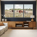 Texas Longhorn Cattle Wall Art Canvas Print, Rustic Ranch by MyGreatCanvas | Canvas Wall Art Prints | Photo Prints & Wall Decor