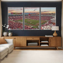 Donald W. Reynolds Razorback Stadium Wall Art Canvas Print – by MyGreatCanvas | Canvas Wall Art Prints | Photo Prints & Wall Decor