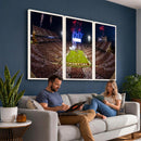 Oklahoma Memorial Stadium Wall Art Canvas Print – Oklahoma