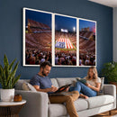Oklahoma Memorial Stadium Wall Art Canvas Print – Oklahoma