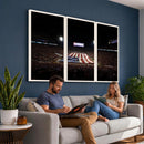 Oklahoma Memorial Stadium Wall Art Canvas Print – Oklahoma