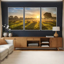 Sheep Wall Art Canvas Print – Rural Farm Animal Artwork by MyGreatCanvas | Canvas Wall Art Prints | Photo Prints & Wall Decor