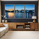 Washington DC Wall Art Canvas Print – Lincoln Memorial Night by MyGreatCanvas | Canvas Wall Art Prints | Photo Prints & Wall Decor