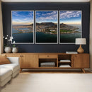 Cape Town Wall Art Canvas Print – Table Mountain Coastal by MyGreatCanvas | Canvas Wall Art Prints | Photo Prints & Wall Decor