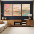 Abstract Pastel Landscape Wall Art Canvas Print – Soft Pink by MyGreatCanvas | Canvas Wall Art Prints | Photo Prints & Wall Decor