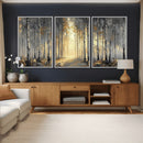 Abstract Birch Forest Wall Art Canvas Print – Modern Neutral by MyGreatCanvas | Canvas Wall Art Prints | Photo Prints & Wall Decor