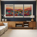 Yayoi Kusama Colorful Landscape Wall Art Canvas Print – by MyGreatCanvas | Canvas Wall Art Prints | Photo Prints & Wall Decor