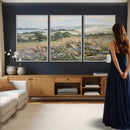 Katie Staples Hillside Canvas Wall Art — Coastal Wildflower by MyGreatCanvas | Canvas Wall Art Prints | Photo Prints & Wall Decor