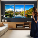 Charlotte Skyline Canvas Wall Art Print – North Carolina Cityscape Photography Print by MyGreatCanvas | Canvas Wall Art Prints | Photo Prints & Wall Decor