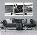 Wall Art Old War Plane Canvas Print by MyGreatCanvas | Canvas Wall Art Prints | Photo Prints & Wall Decor